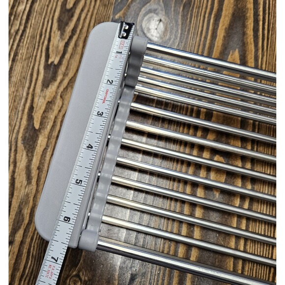 Adjustable Drying Rack Over The Sink Dish Drying Rack Stainless Steel Dish Drain - Picture 4 of 5